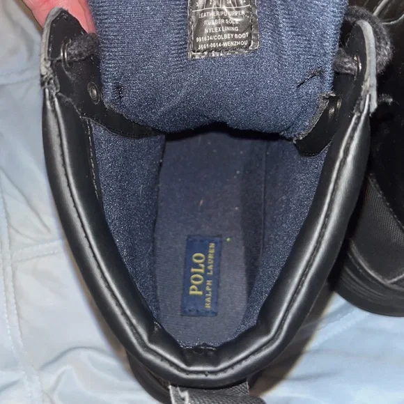 US kids 3y Polo Buckle Boots 100% authentic worn 3 times by my son - Picture 11 of 13